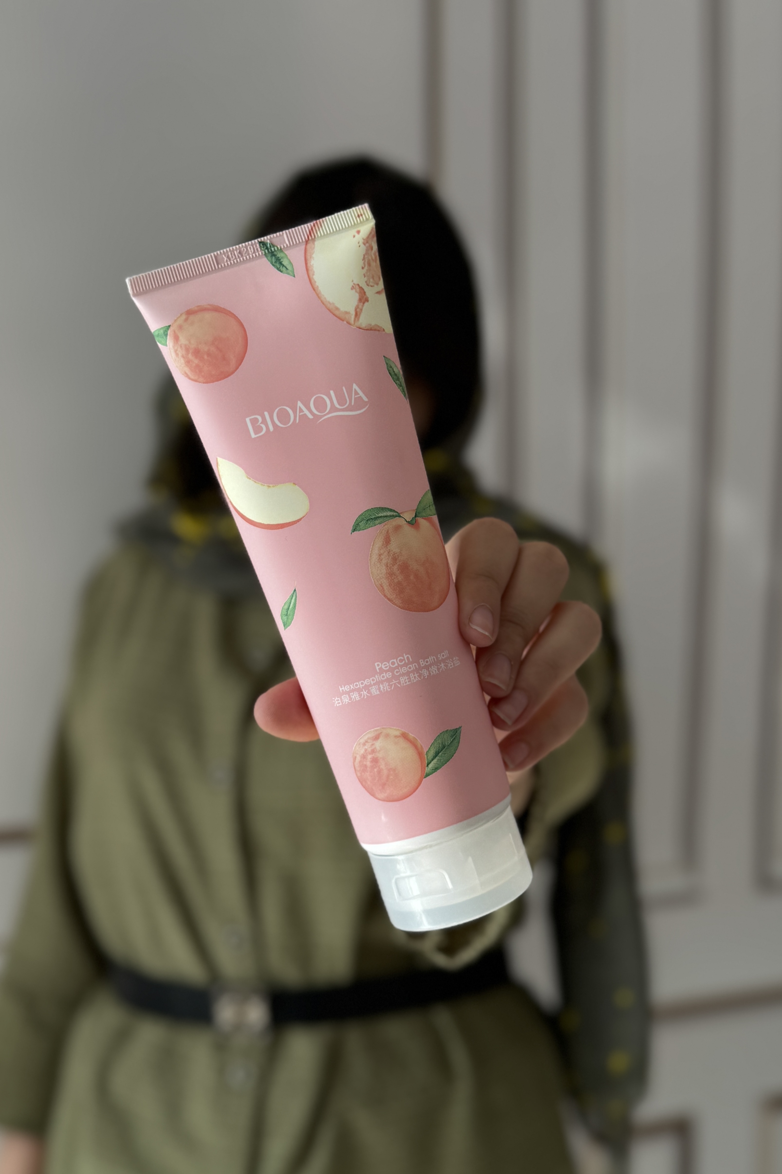 نمک بدن هلو بیوآکوا