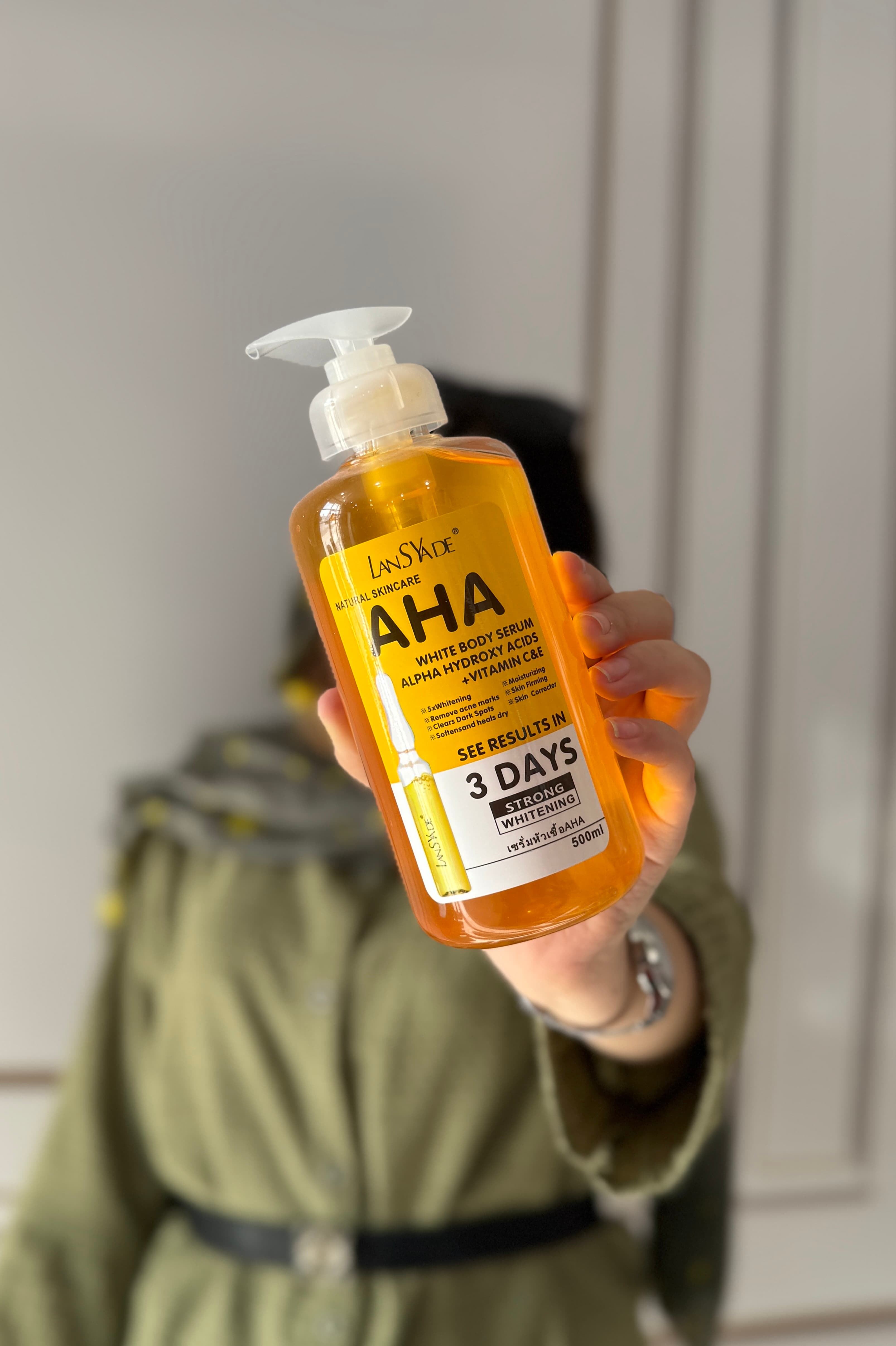 سرم سفید کننده AHA